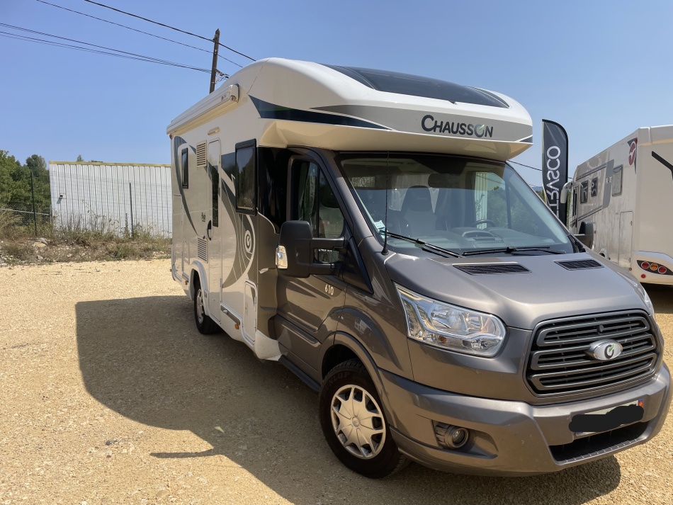 camping car CHAUSSON FLASH 610 modèle 2017