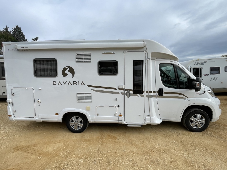 camping car BAVARIA STYLE T650 modèle 2017